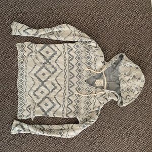 Billabong tribal pattern sweatshirt